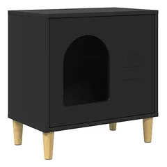 Prolenta Premium namelis katėms, 51 x 30 x 52 cm, balta, mediena — 5 nuotrauka