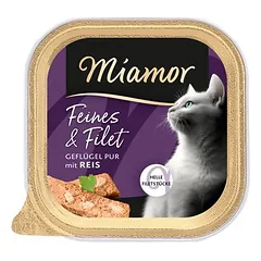 Miamor Feines & Filet, drėgnas maistas katėms 16 x 100 g — 5 nuotrauka