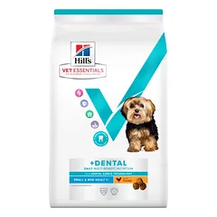 Hill’s Vet Essentials Sausas maistas mažų ir vidutinių veislių šunims dantų būklės gerinimui (su vištiena) 2 kg