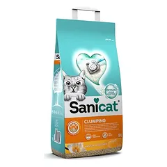Sanicat Klumpende Katzenstreu mit Vanille & Mandarine nuotrauka