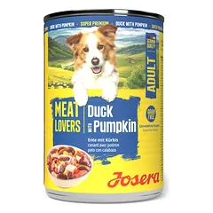 JOSERA Meatlovers Menu Ančių mėsa su moliūgais, 400 g
