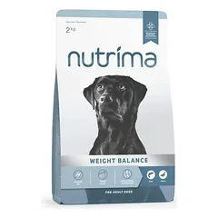 Nutrima Dog Adult Weight Balance maistas šunims, 12kg