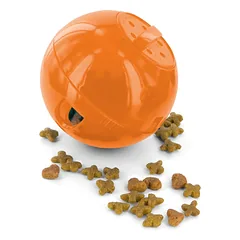 PetSafe SlimCat interaktyvus šėryklos žaislas - skanėstų žaislas katėms, lėtas šėryklos žaislas katėms, Pomarańczowy — 4 nuotrauka