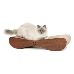 Canadian Cat Company draskymo lenta SATELLITE, draskymo kartonas, L 76 x B 24 x H 15 cm - turkio spalvos — 5 nuotrauka