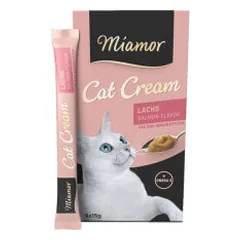 Miamor Cat Cream skanėstas su lašiša katėms
