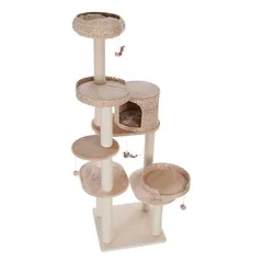 zooplus Exclusive Kratzbaum Natural Home IV