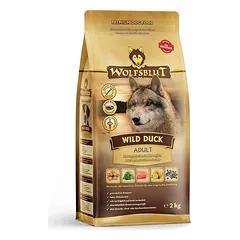 WOLFSBLUT Wild Duck Large Breed Adult sausas didelių veislių šunų ėdalas su antiena 12,5 kg