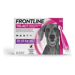 Šunų (20-40 kg) užlašinamasis tirpalas Frontline Tri-Act