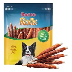 Rocco Rolls skanėstai šunims 200 g / ekonominė pakuotė % — 4 nuotrauka