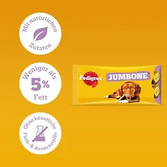 Pedigree milžiniški kaulai su vištiena ir ėriena, skanėstai šunims — 4 nuotrauka