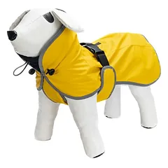 Beeztees Hunde-Regenmantel Caro gelb