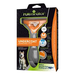 FURminator deShedding šukos trumpaplaukiams šunims M