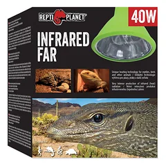 REPTI PLANET Tolimųjų infraraudonųjų spindulių šildymo lemputė 40W