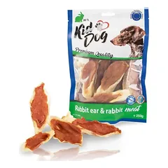 KIDDOG Meat triušių ausys su triušiena 250g