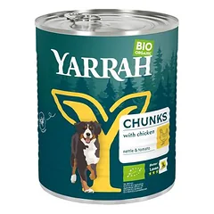 Yarrah Bio drėgnas maistas šunims, konservai 6 x 820 g — 4 nuotrauka