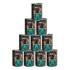  Super Beno GRAIN-FREE šunų skanėstai su kalakutiena ir triušiena padaže, 10x415 g