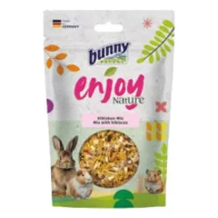 Bunny Enjoy Nature Mix su kinrožėmis pašaro papildas graužikams nuotrauka