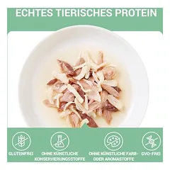 Schesir Complements sultinyje 6 x 70 g, drėgnas maistas katėms, < 79 g — 3 nuotrauka