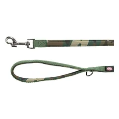 TRIXIE Premium pavadys, su neoprenu L-XL 1m/25mm, kamufl./miško
