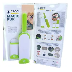 CROCI MAGIC FUR matu plaukų rinkšanas su šepetukas 2vnt — 2 nuotrauka