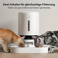 PETLIBRO Granary WiFi automatinė lesykla su dviem dubenėliais, iki 5 l sauso maisto — 3 nuotrauka