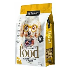 Dr Malou Dog Adult Freeze-Dried Complete Food Chicken & Pumpkin 500 g