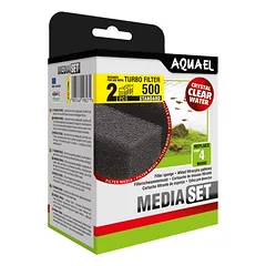 AQUAEL kempininio filtro kasetė TURBO 500 MediaSet -2vnt.