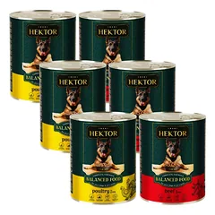 Hektor skonių rinkinys 6x1240g