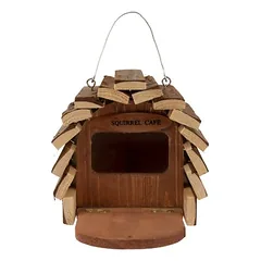 TIAKI voverių lesyklėlė, L 25 x B 16 x H 15 cm — 5 nuotrauka