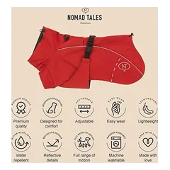 Nomad Tales Spirit lietpaltis šunims Copper, Dideliems 26–45 kg — 2 nuotrauka