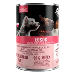 PetRepublic gabaliukai padaže su lašiša 400g šunims