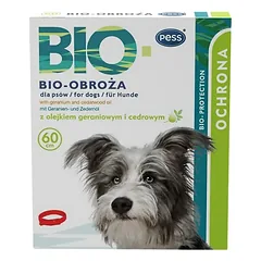 Pess Bio-Protection antkaklis nuo parazitų šunims 60cm nuotrauka
