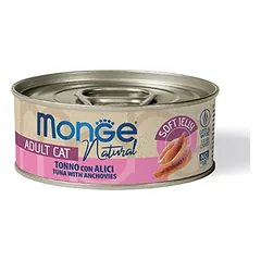 Monge Jelly Senior kons. pašaras senyvoms katėms su tunu ir ančiuviais 80g