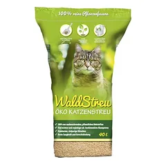 WaldStreu ekologiškas kačių kraikas, Ekonominė pakuotė: 2 x 40 l (20 kg) — 2 nuotrauka