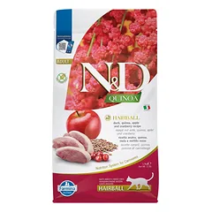 FARMINA N&D Quinoa Cat Hairball Duck, apple, cranberry 1,5 kg