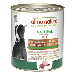 Almo Nature HFC Natural Wild Boar with Ham and Wild Berries 290 g