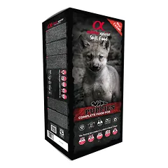 ALPHA SPIRIT  Pilnos porcijos sausas minkštas maistas šuniukams 9 kg