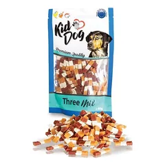 KIDDOG Dental Three Mix 3 Skonių Skanėstai 80g