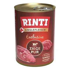 RINTI Singlefleisch Exclusive drėgnas maistas šunims 6 x 400 g — 2 nuotrauka