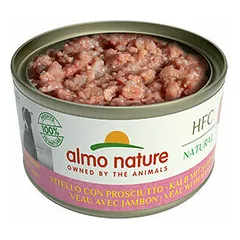 Almo Nature HFC Natural teļš ar šķinķi 95 g - konservi suņiem — 3 nuotrauka