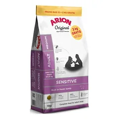Arion Original Sensitive Medium Breed Lamm — 2 nuotrauka