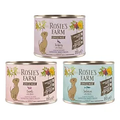 Rosie's Farm Single Meat Adult drėgnas maistas šunims 6 x 195 g, 100 - 199 g — 4 nuotrauka