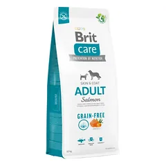 Brit Care sausas maistas be grūdų suaugusiems šunims su lašiša 12 kg