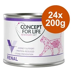 Sparpaket Concept for Life Veterinary Diet 24 x 200 g /185 g  