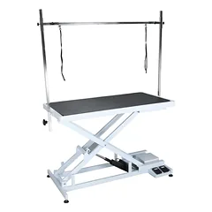 Blovi Callisto - kirpimo stalas su elektriniu keltuvu, stalviršis - Stalviršio spalva:, Czarny / 125x65cm — 2 nuotrauka