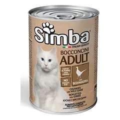 SIMBA – Wet CAT Chunkies with WILD GAMES 415g