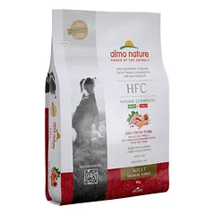 Almo Nature HFC Dog M/L Adult su Kiauliena sausas maistas suaugusiems vidutinio ir didelio dydžio šunims su kiauliena, 8 kg