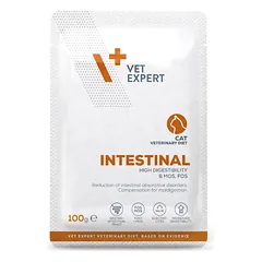 VetExpert Veterinary Diet Intestinal cat with chk 100g pouch