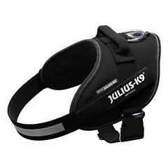JULIUS-K9 IDC® Power petnešos šunims, juodos, Labai mažiems < 4 kg — 5 nuotrauka