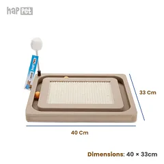 Happet draskymo lenta su kamuoliuku, 40×33 cm — 4 nuotrauka